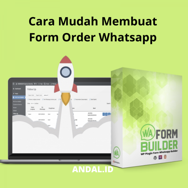 Cara Mudah Membuat Form Order Whatsapp Di WordPress