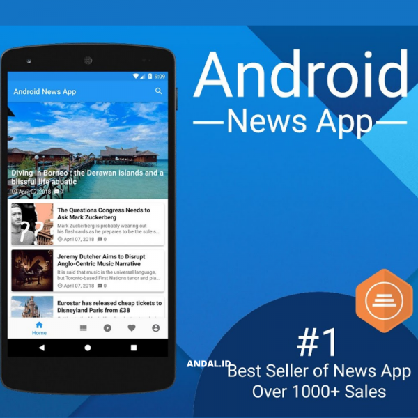 Source Code Android News App