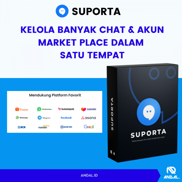 Suporta Aplikasi Kelola Banyak Akun Marketplace Dalam Satu Tempat