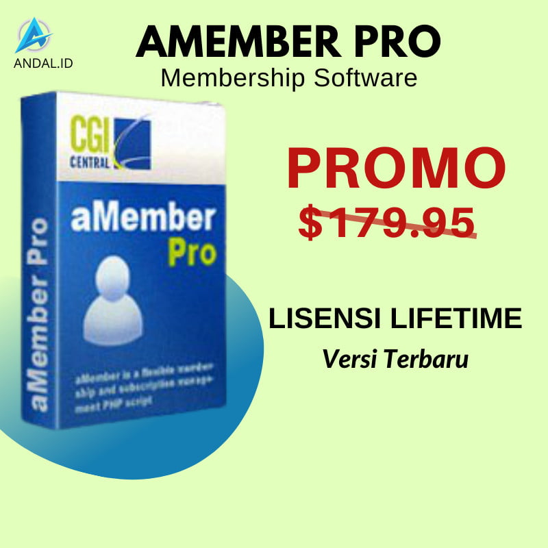aMember Pro Membership Software Lengkap Dengan Lisensi Asli